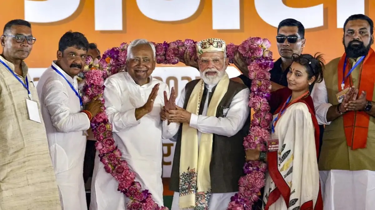 PM Modi rally at begusarai bihar election 